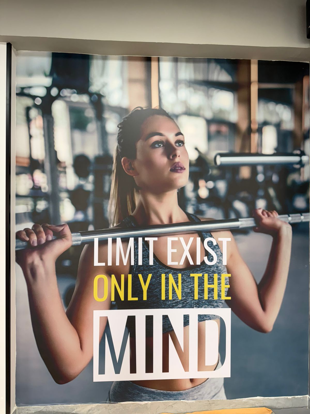 Open training equipment area